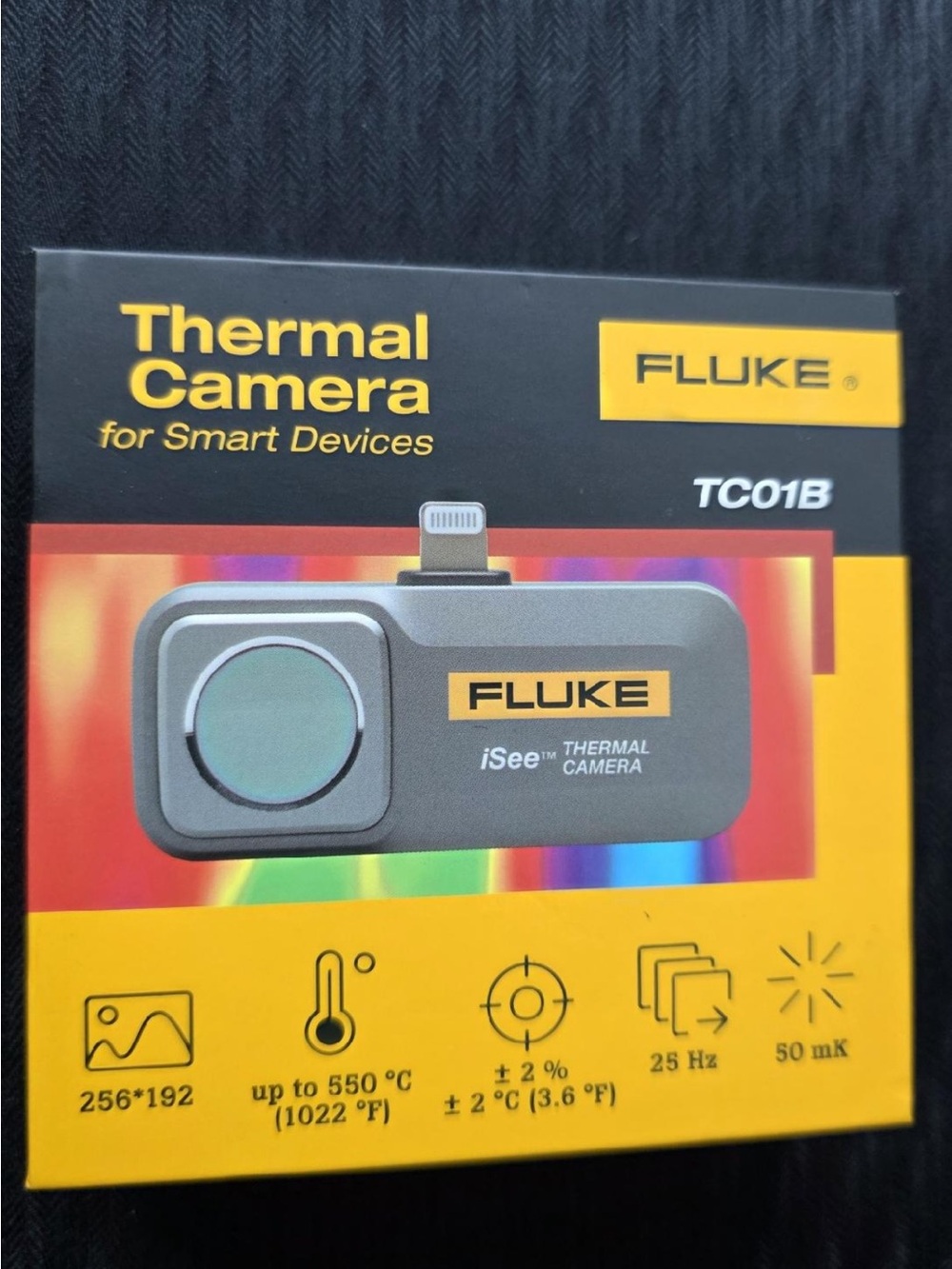 TC01B Thermal Camera for Smart Devices — Black
